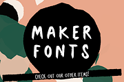 Yogafree Handmade Font, a Handwritten Font by Maker Fonts (Thumbnail 13 of 13)
