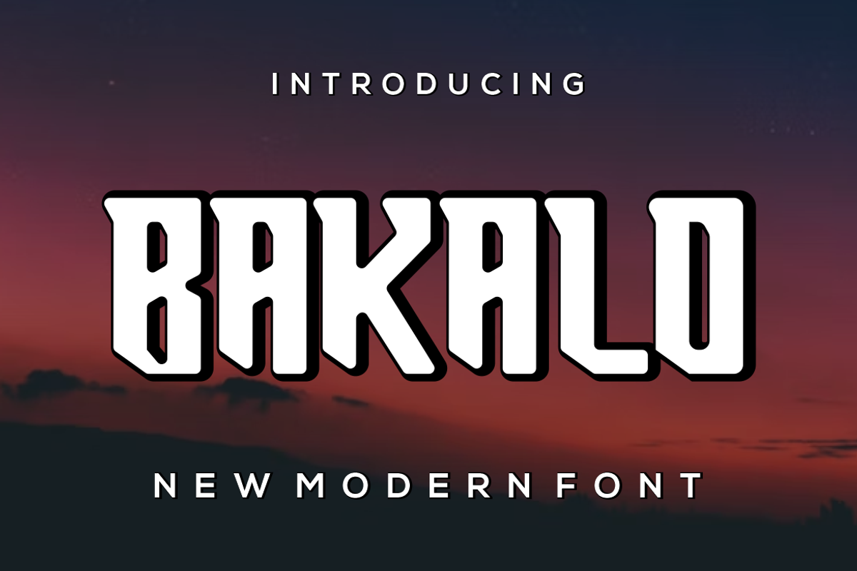 Bakalo font, a Serif Font by VectorCraft (Photo 3 of 4)