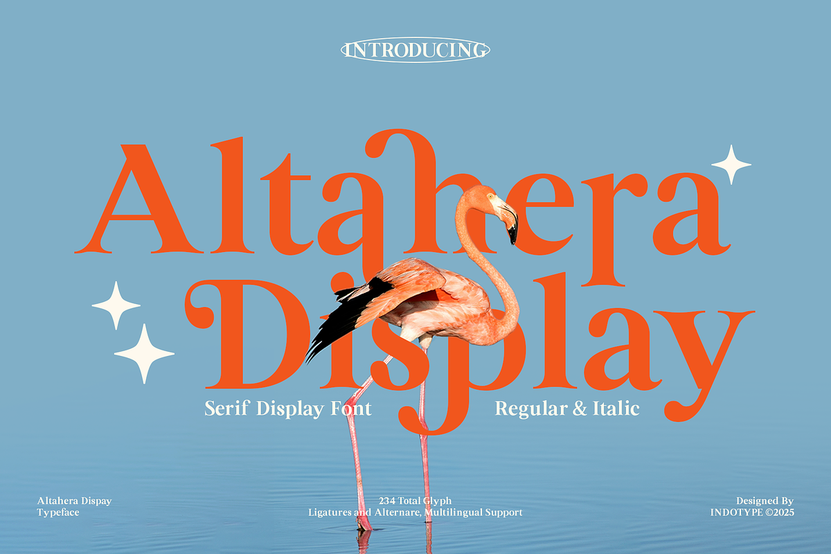 Altahera Display - Serif Display, a Serif Font by Indotype Foundry (Photo 1 of 10)