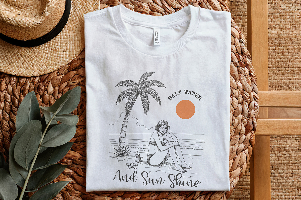 Salt Water And Sun Shine Png, an Illustration by SharpMarketplace (Photo 5 of 9)