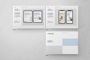 Minimalist brand guidelines, a Brochure Template by Proonty (Thumbnail 9 of 9)