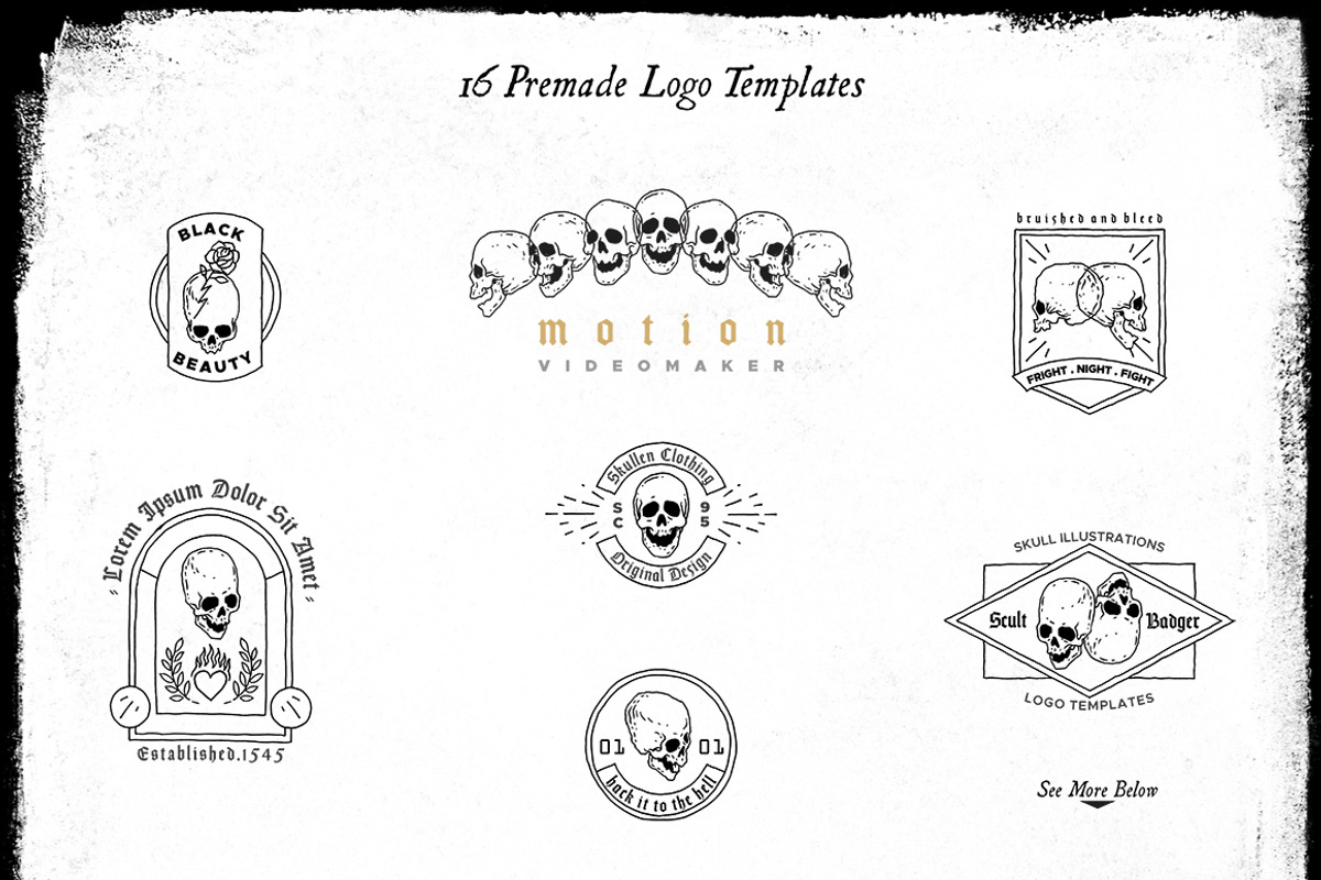 Scult Badger, a Branding & Logo Template by lups design (Photo 3 of 17)