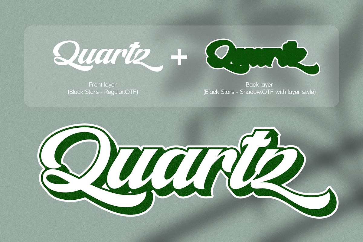 Black Stars - Graffiti Style, a Font by Sign Studio (Photo 4 of 8)