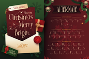 Garoland - Christmas Display Serif, a Serif Font by Burntilldead (Thumbnail 7 of 12)