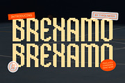 Brexamo - Pixelated Condensed Sans, a Sans Serif Font by Typia Nesia (Thumbnail 8 of 16)