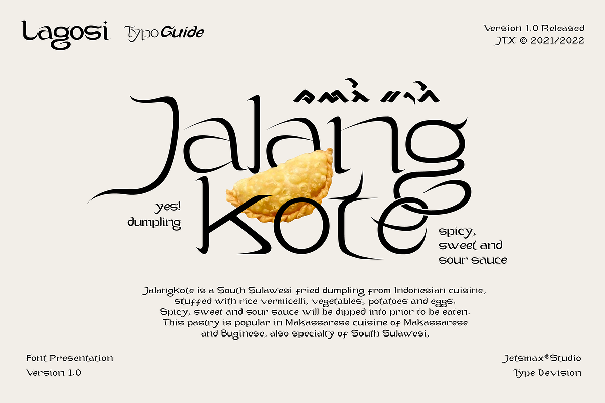 Lagosi Typeface, a Serif Font by Jetsmax® Studio (Photo 6 of 10)