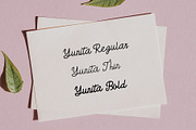 Yunita a Handwritten Script Font, a Script Font by Dawnside Graphic (Thumbnail 9 of 11)