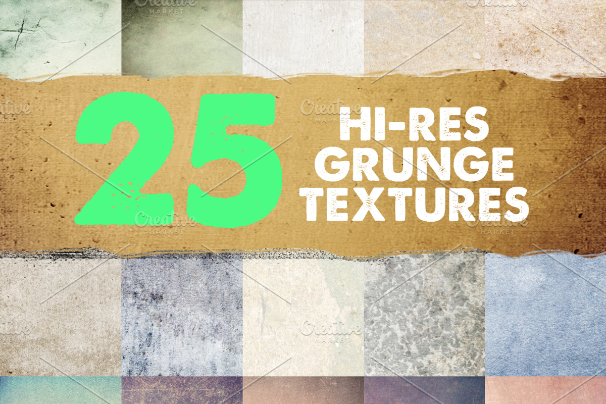 57 Essential Grunge Textures Pack preview 2