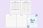 2025 Wedding Planner For Canva, a Stationery Template by Shumaya (Thumbnail 5 of 5)
