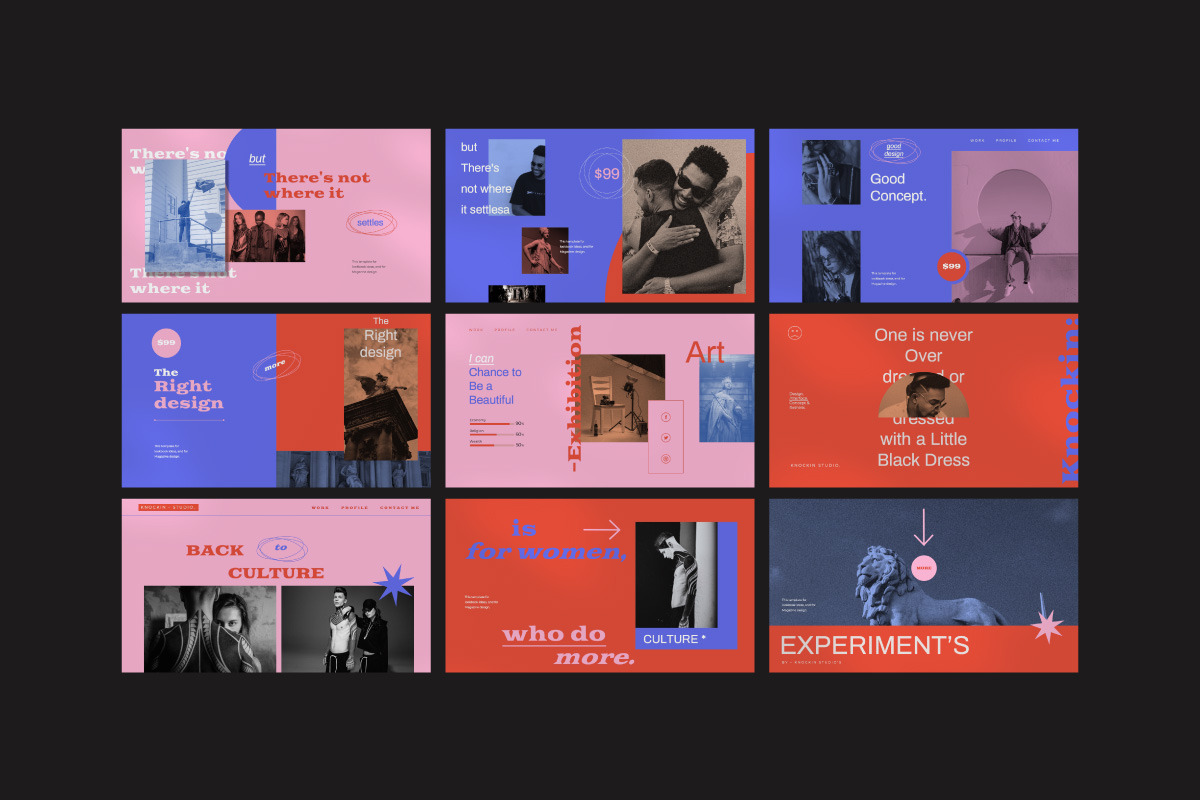 KNOCKIN - New Hype Google Slide, a Presentation Template by Dirtytemp Studio (Photo 9 of 11)