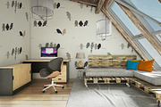 Interior Wall Mock-up, a Household Mockup by IsometricWorld (Thumbnail 2 of 8)