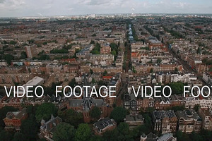 Amsterdam Aerial Panorama, Netherlands