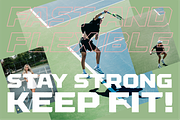 NCL Monster Beast - Sport Gym Font, a Sans Serif Font by Enxyclo Studio (Thumbnail 7 of 12)