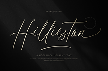 Hillieston Elegant Wedding Font