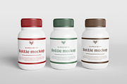 Supplement Bottle Mockup, a Packaging Mockup by AndikaGraphic (Thumbnail 6 of 6)