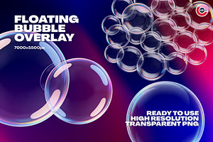 Floating Transparent Bubble Overlay