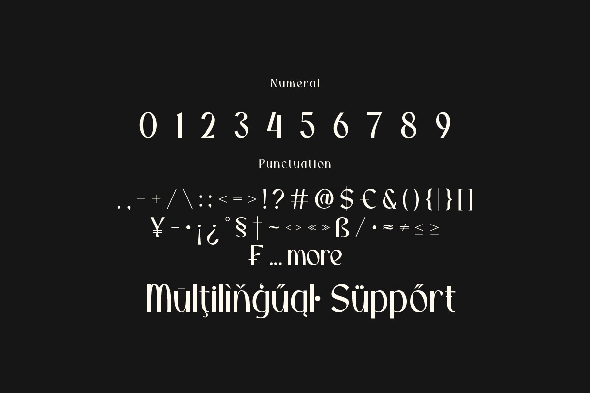 Orsatta - Display Font, a Sans Serif Font by twinstd (Photo 5 of 7)