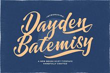 Dayden Batemisy - Brush Script Font
