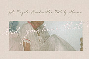 Doll House - Handwritten Font, a Script Font by Mneme (Thumbnail 5 of 8)