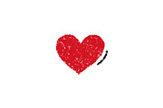 Crayon Doodle Hearts, an Object Graphic by Elena Pimukova (Thumbnail 14 of 36)