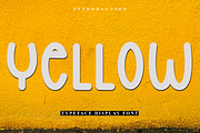 Yellow, a Sans Serif Font by InermediaSTUDIO (Thumbnail 1 of 8)