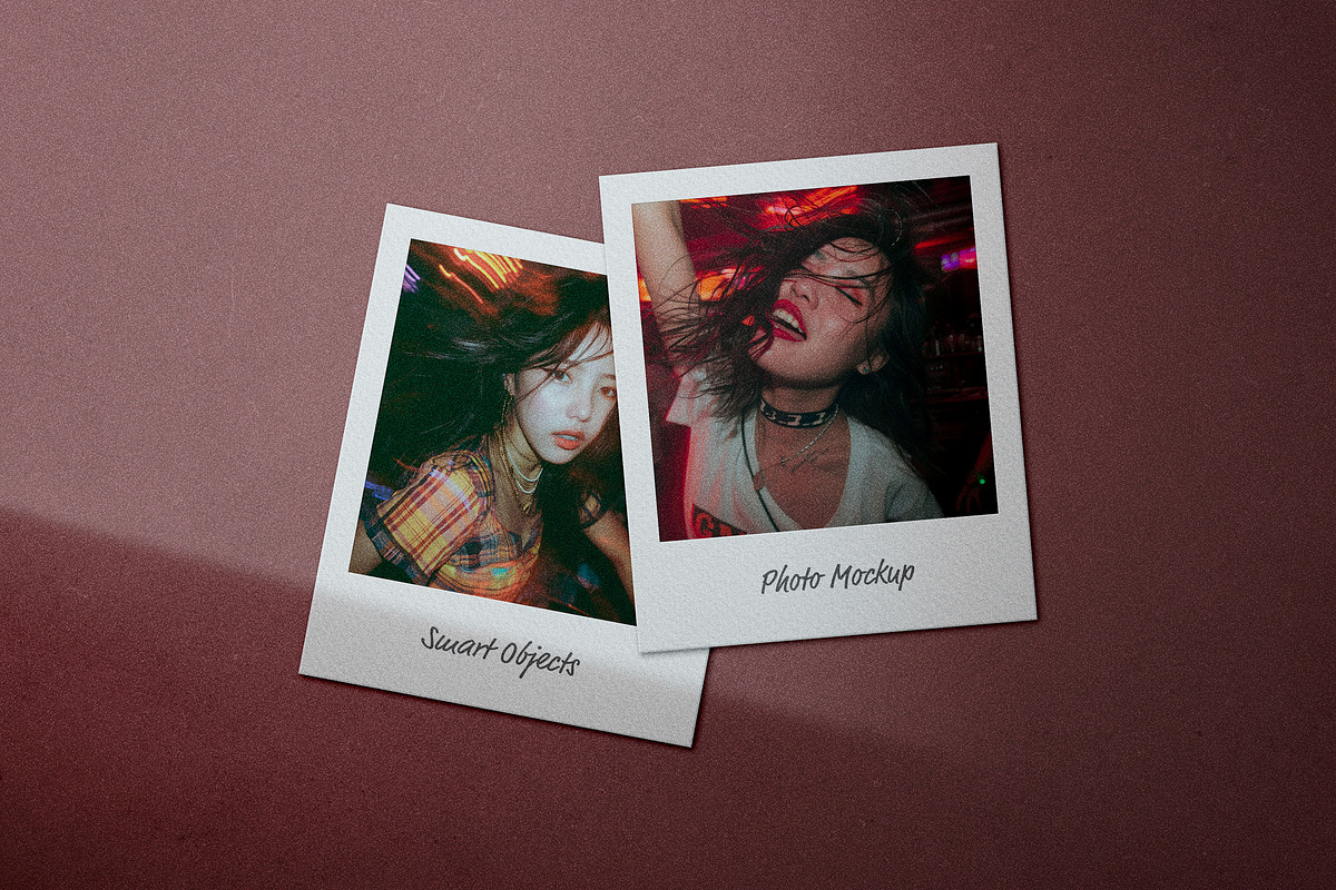 Polaroid Mockup Scenes, a Pens & Pencil Mockup by Design Squad (Photo 2 of 8)