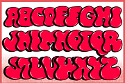 Christmas Groovy Light-PNG fonts, a Symbol Font by It me digital art (Thumbnail 4 of 8)