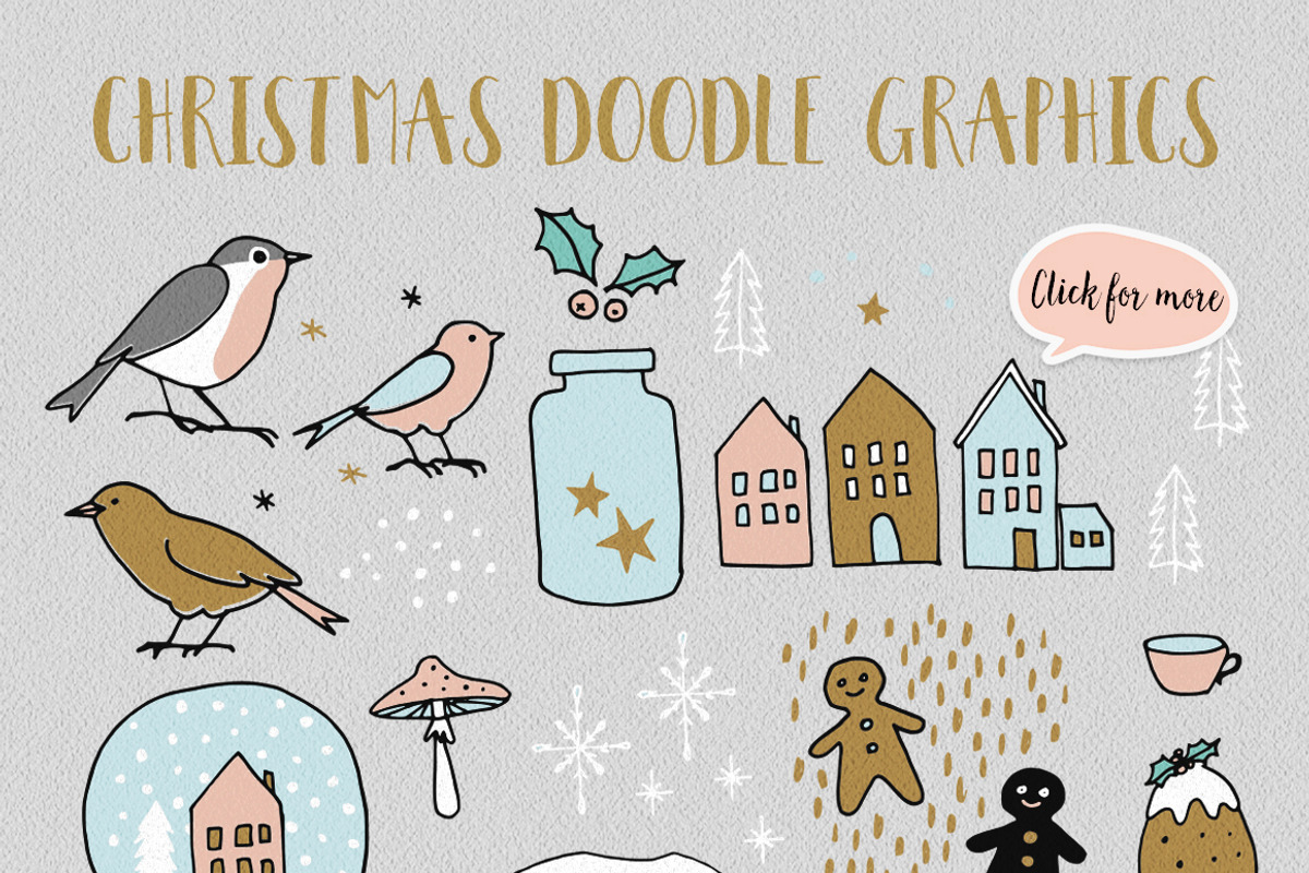 150+ Nordic Christmas set, a Decorative Illustration by Tabita's shop (Photo 6 of 8)