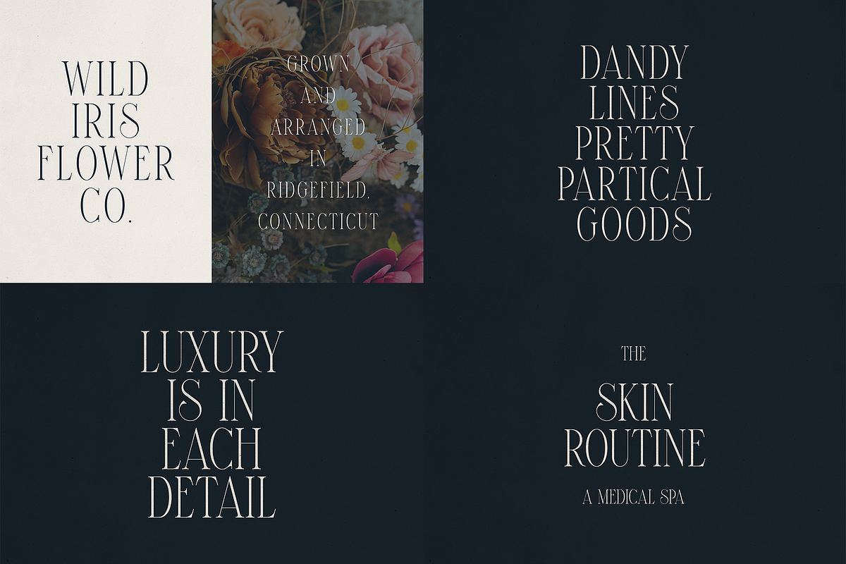 Wedding Serif Font Bundle - 8 Fonts, a Serif Font by Only Fonts (Photo 5 of 10)