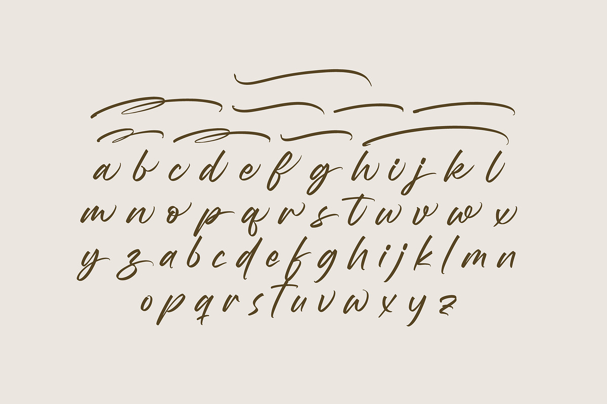 Wystine Esphelta Modern Brush Font, a Script Font by Letterena Studios Script (Photo 17 of 20)