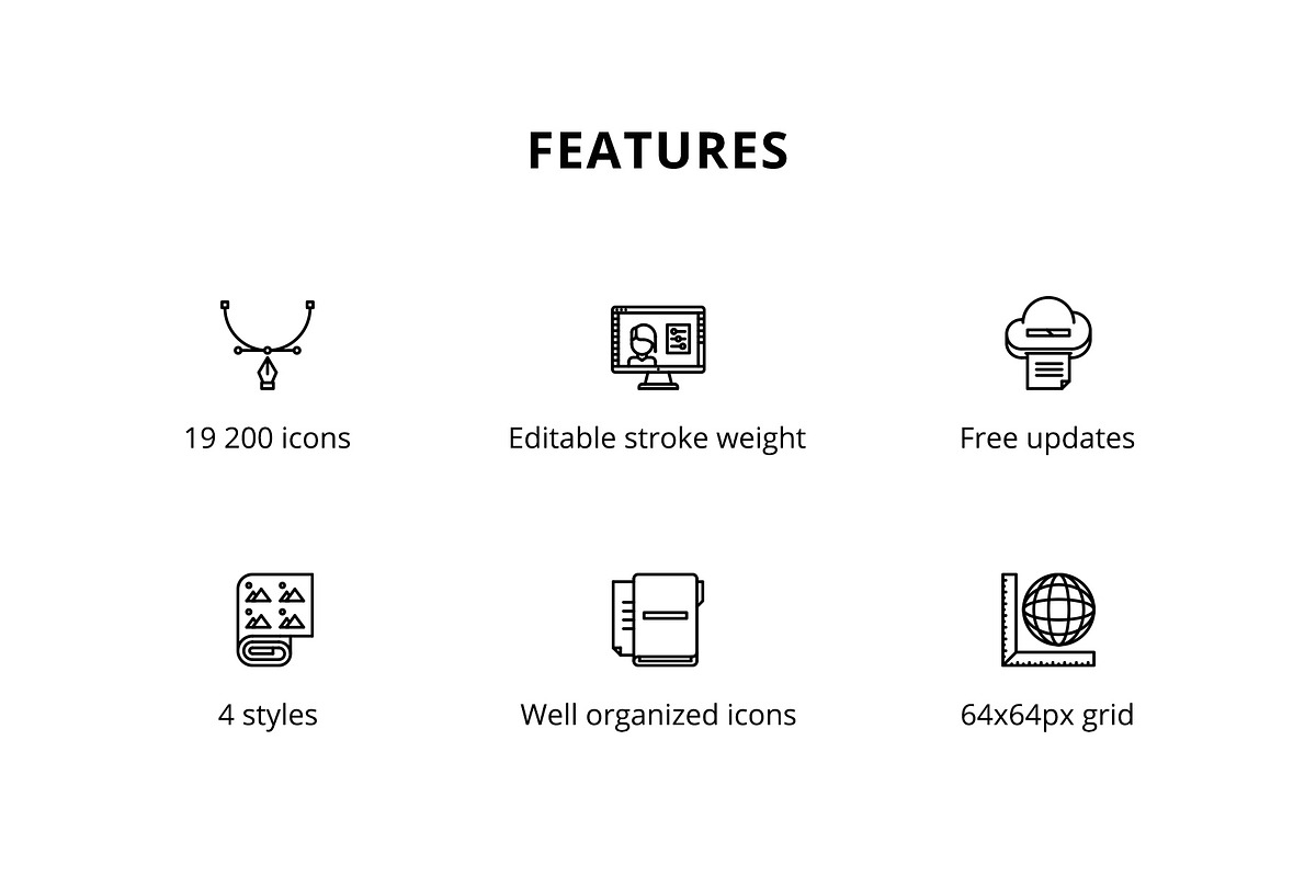 20 000 GRUS Icons. 4 Syles, an Icon by Last Spark (Photo 6 of 10)