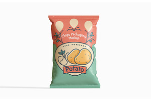 Chips Packaging Mockup Bundles