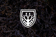 Minimalist Nature Shield Logo, a Branding & Logo Template by Luxury Logos (Thumbnail 2 of 4)