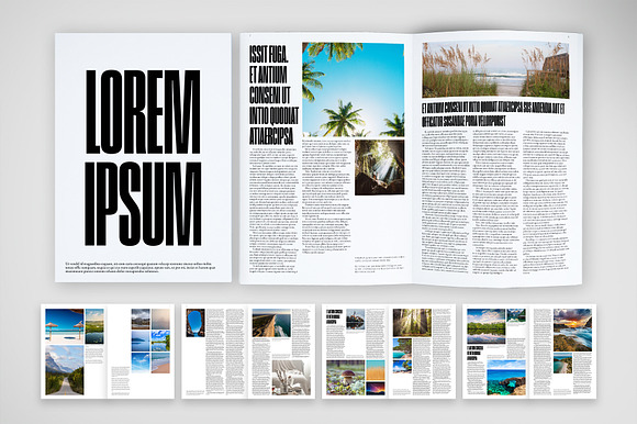 Bold Modern Newspaper preview 6