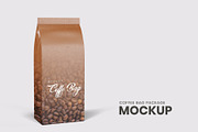 Coffee bag package mockups, a Packaging Mockup by My Mockup (Thumbnail 1 of 5)