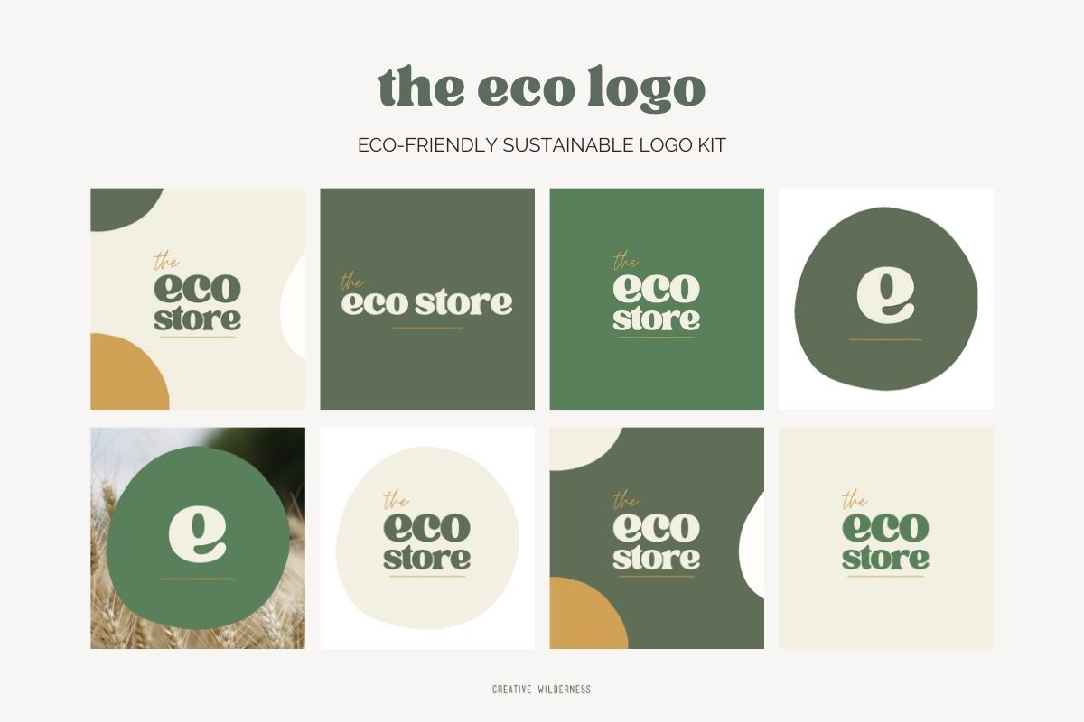Eco-Friendly Sustainable Logo, a Branding & Logo Template by CreativeWilderness (Photo 12 of 12)