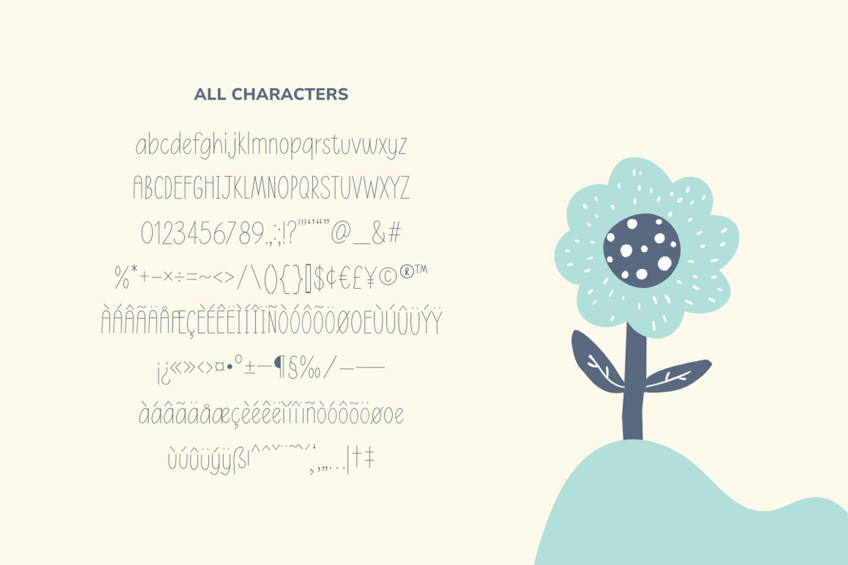 Little Scratch Thin Font, a Sans Serif Font by Cosy Fox (Photo 2 of 7)