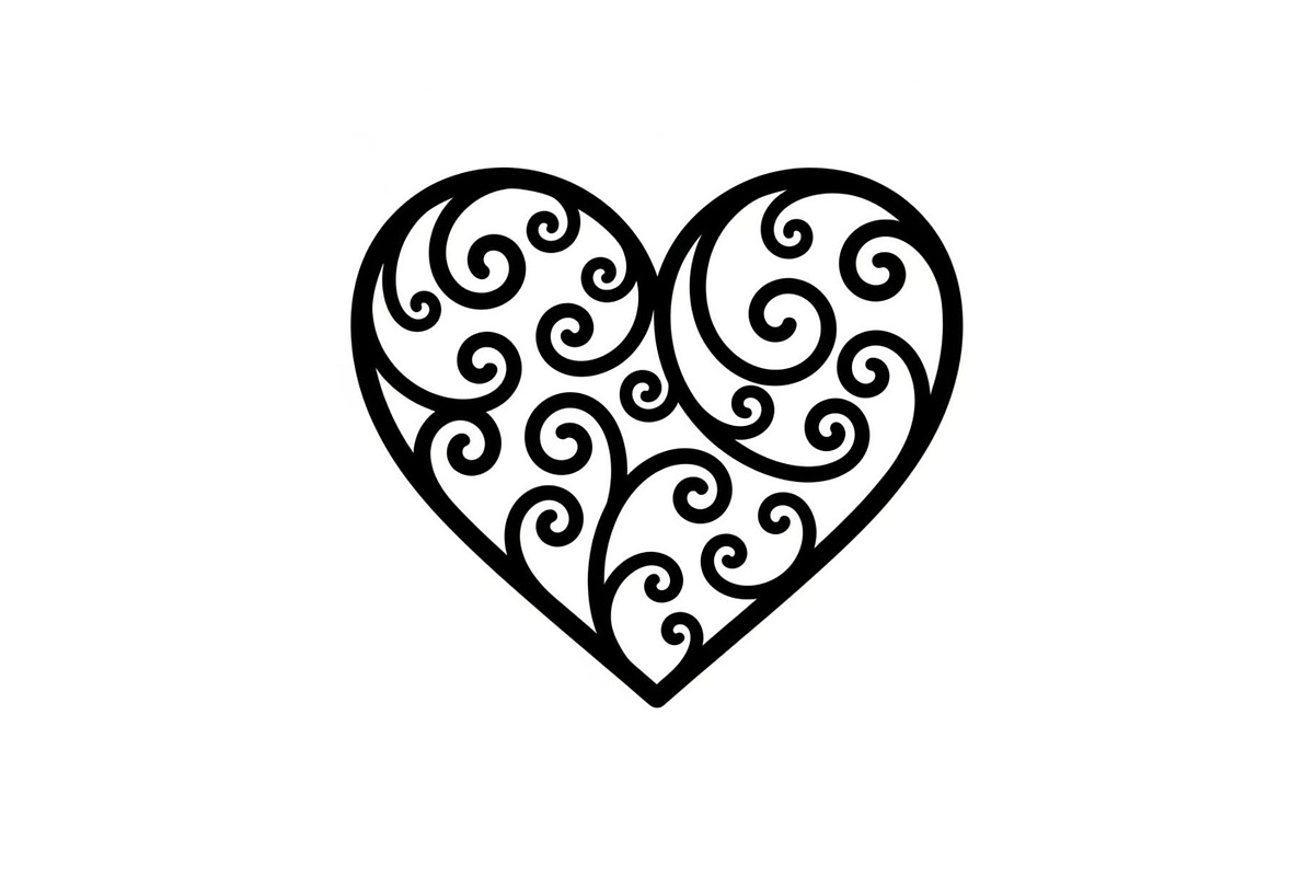 Ornate Heart Vector Bundle, an Illustration by Designs_River (Photo 33 of 51)