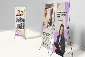 X Banner Mockups