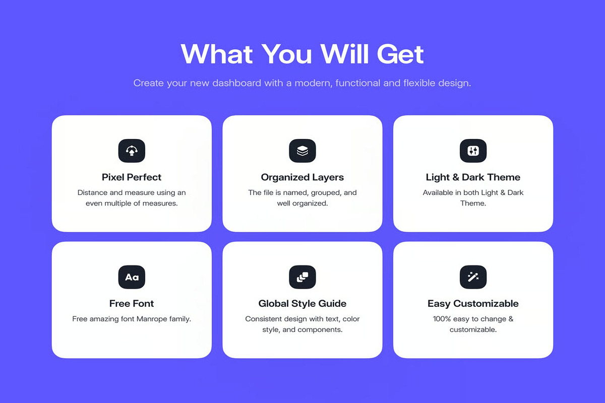 Netfina Financial Management, an UI Kit Template by Creative Perspective (Photo 2 of 7)