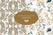 Heritage Botanical Duo, a Wallpaper Graphic by Webvilla Studio (Thumbnail 1 of 7)
