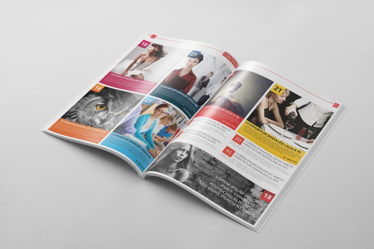 Magazine Template 14, a Magazine Template by pmvch (Photo 6 of 10)