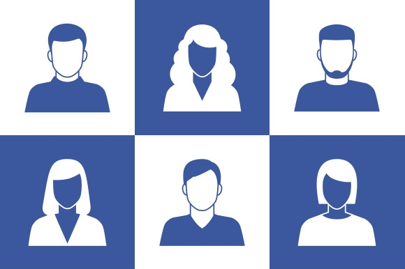 People Profile Silhouettes