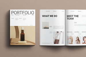 Creative Portfolio Layout Design, a Brochure Template by MassiveCreator