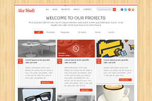 Nice Pixels Portfolio Template