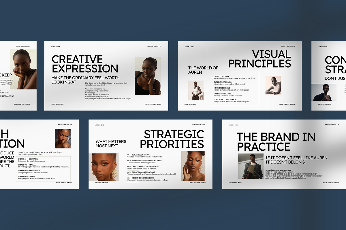 AUREN Brand Strategy - Canva, a Presentation Template by ShowUp! Studio (Photo 6 of 6)
