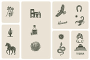 Agave & Tequila Vintage Vectors, an Object Graphic by Craftrick (Thumbnail 6 of 9)