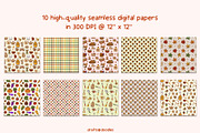 Cozy Kitchen Clipart and Patterns, an Object Illustration by Drafts n Doodles (Thumbnail 6 of 14)
