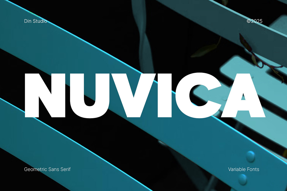 Nuvica, a Sans Serif Font by din-studio.com (Photo 1 of 15)