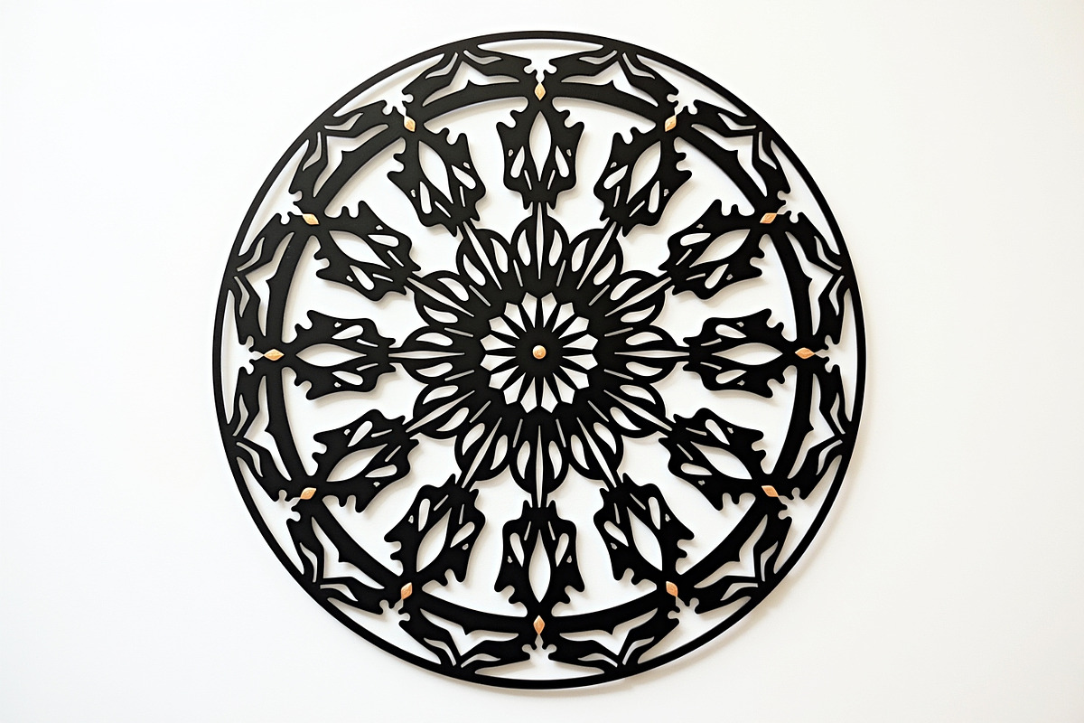 Intricate Mandala Laser Cut Designs, an Object Graphic by abu67222 (Photo 9 of 16)